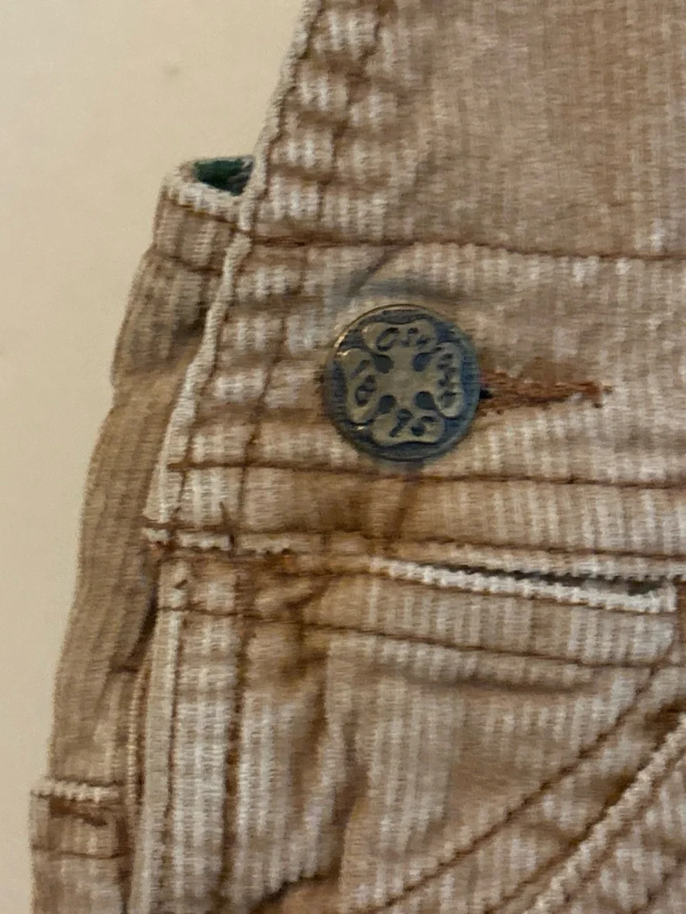 Vintage OSHKOSH Corduroy Overalls - Brown